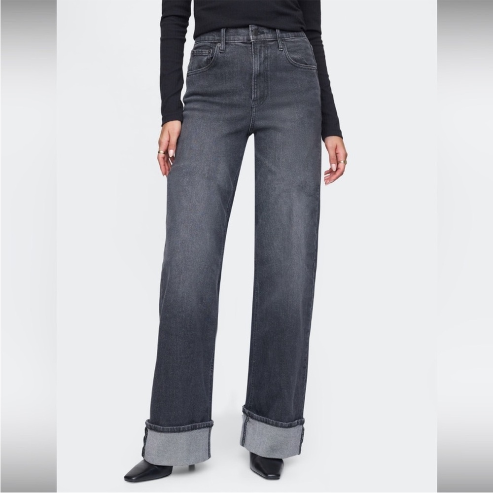 Gap Stride Black Women's Jeans cuffed